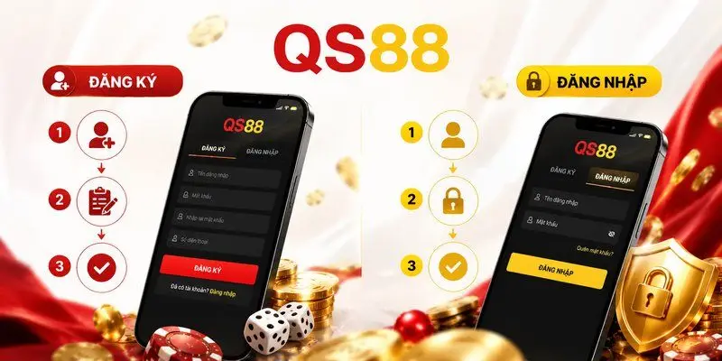 Hướng Dẫn Đăng Ký Và Đăng Nhập QS88